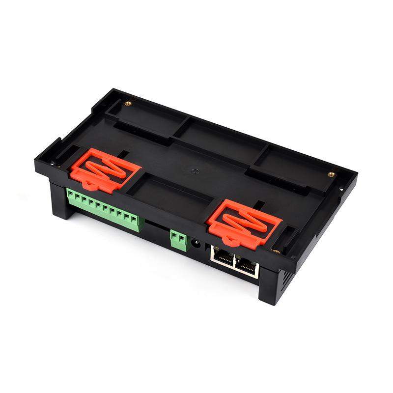 Industrial Dual Ethernet 8-Channel Relay Module with Type-C PoE and Network Port Cascading.