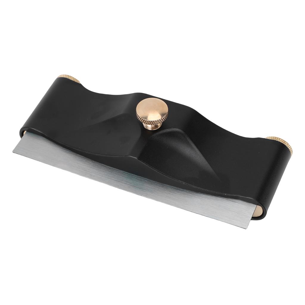 Wood Card Scraper Aluminum Alloy Well Rebound Reusable Woodworking Hand Scraping Tool