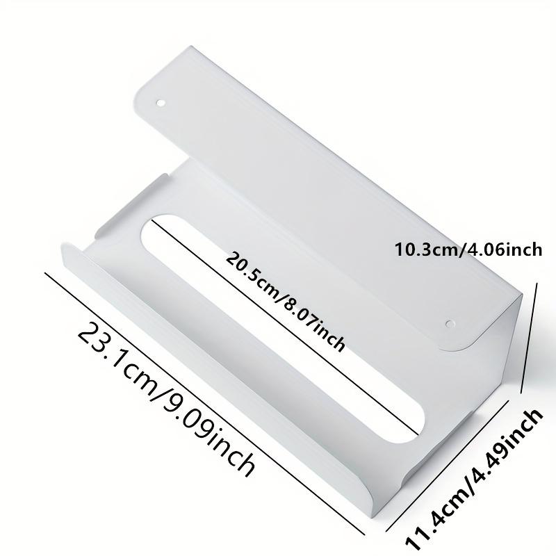 

1 шт., держатель для салфеток на кухне, без дырокола, держатель для бумаги, вешалка для салфеток, ящик для шкафа, настенный