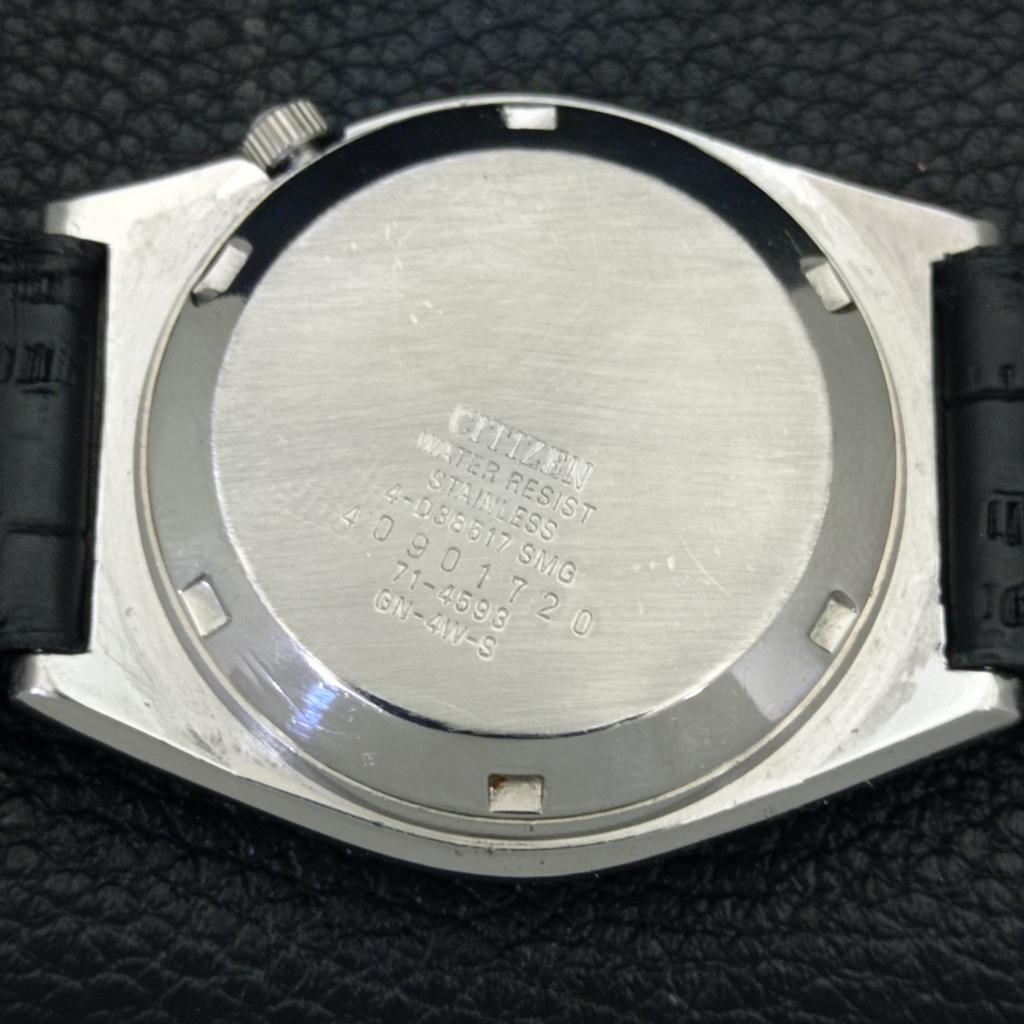 AUTOMATIC VINTAGE CITIZEN 8200 JAPAN MENS BLACK COLOR DIAL WATCH A500296-2 R151b-a500296