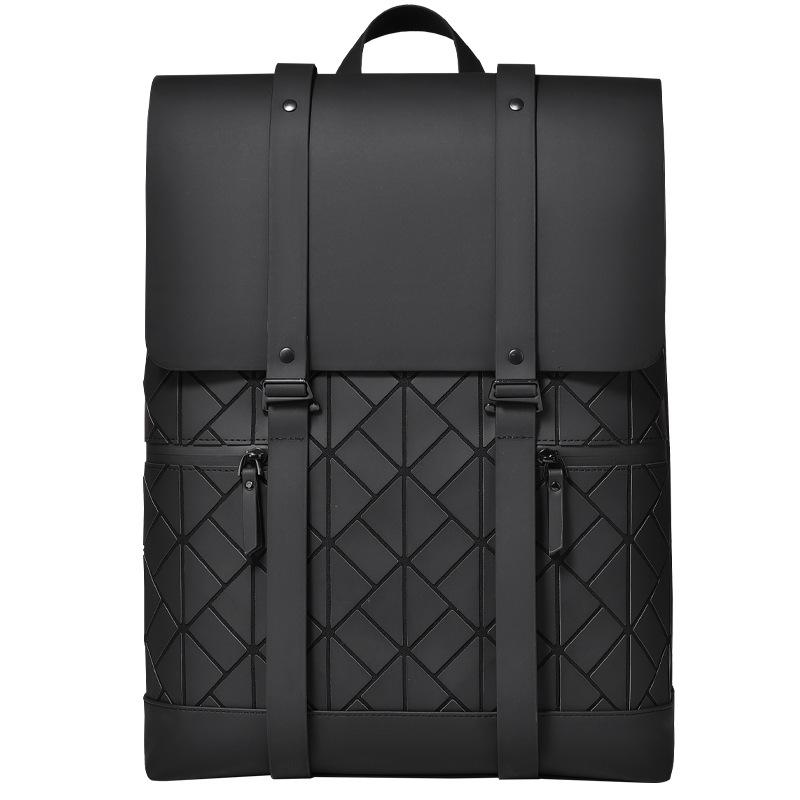 Fashionable and Trendy Backpack for Men, Large Capacity Versatile Student Backpack, Commuting Travel Simple Backpack, Men s Sense of Luxury