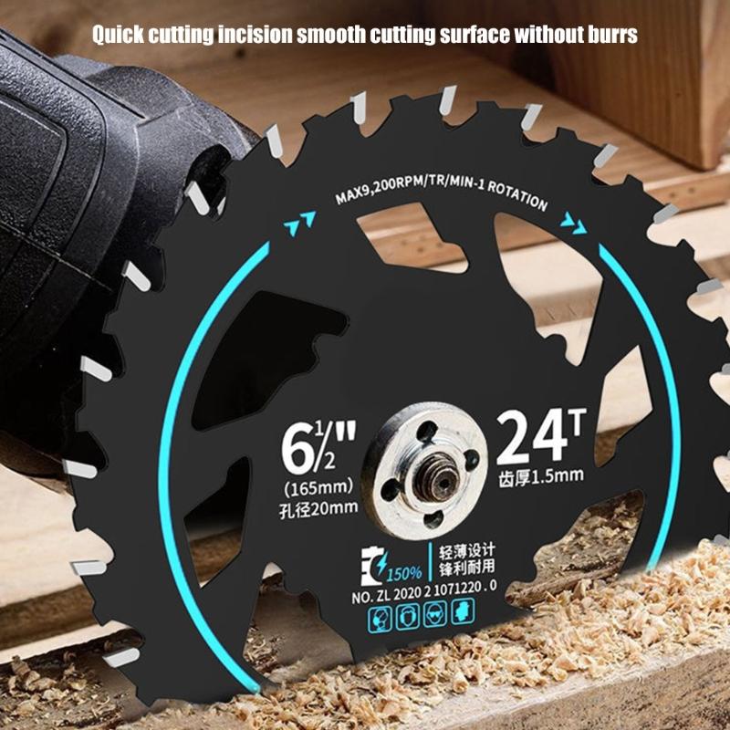 Fortschrittliches Lithium-Kettensägenblatt mit Energieeffizienz und Geräuschreduzierung für nahtlose Holzbearbeitung 24 Zähne