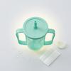 Handled Nursing Cup FoodGrade Straw Translucent Infant Drinkware for Infants, Young Children,