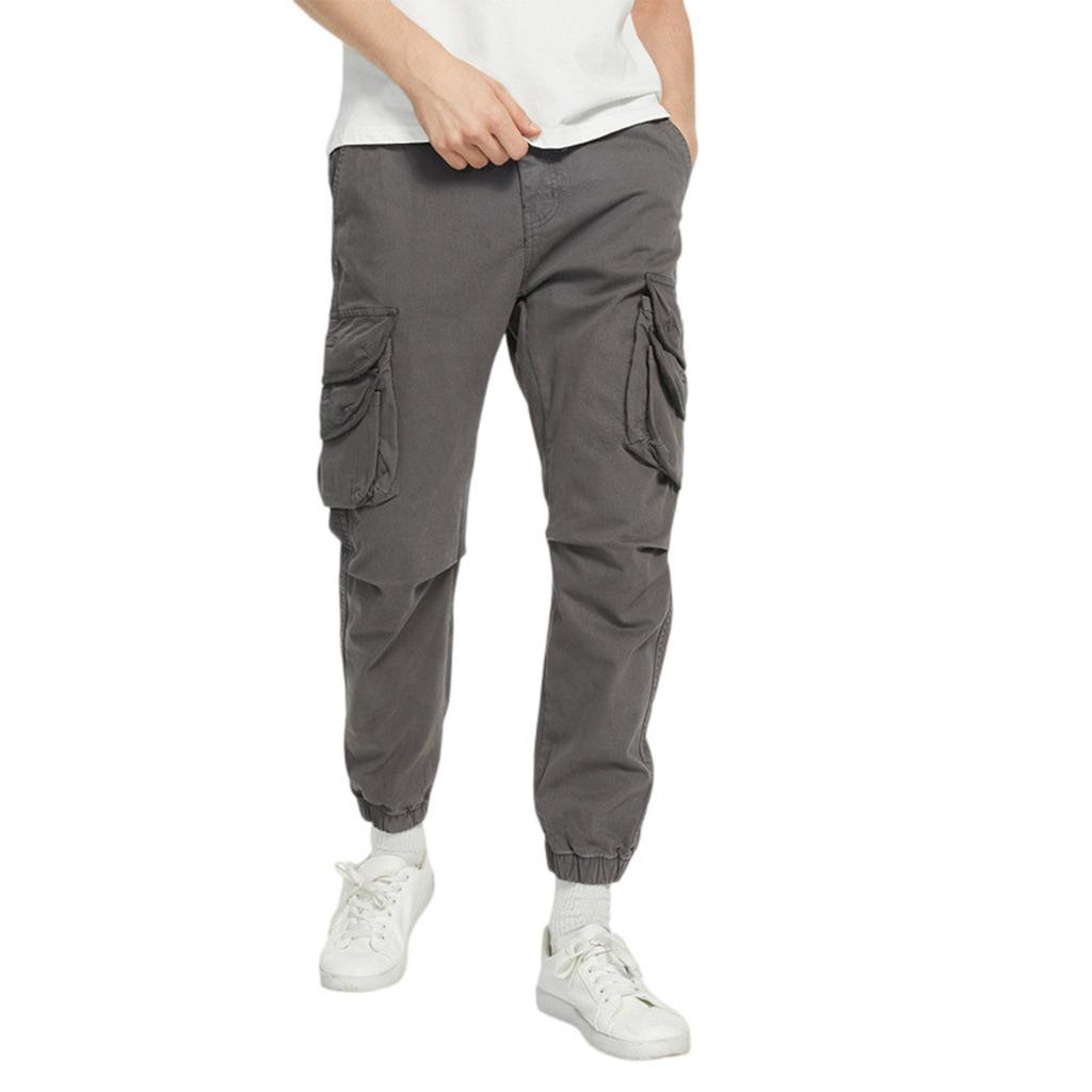 Men's Sports Casual Jogging Trousers Lightweight Hiking Work Pants Outdoor Pant