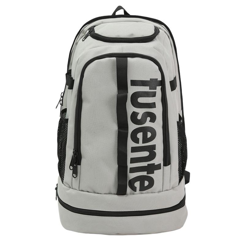 

Рюкзак для пеших походов на открытом воздухе, нейлоновый, большой вместимости, водоотталкивающий, дорожный рюкзак с отделением для обуви серый