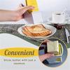 Portable Butter Cutter Cheese Slicer Stainless Steel One-Button Dispenser Food Grade Kitchen Tools For Bread Toast