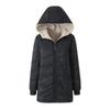 Women's Solid Color Thick Long  Sleeve Fashion Coat Jacket