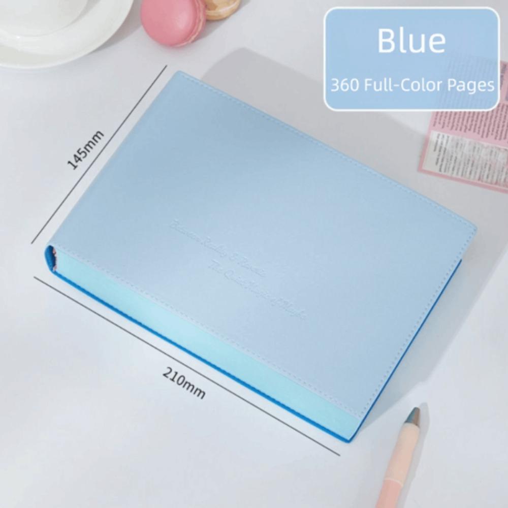 PU Color Brick Notebook Ribbon Bookmark Journal Notebook New Writing Notebook