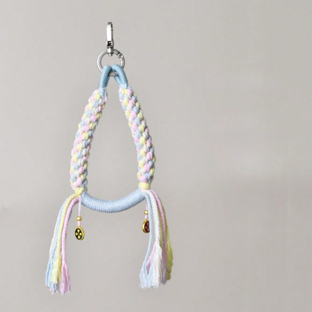 Mobile Phone Chain, Hand Rub Cotton Rope, Pendant, Wrist Rope, Bag Key, Multi-Purpose Pendant.