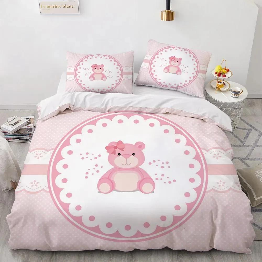 

Милый комплект постельного белья с девочкой-эльфом, белый пододеяльник, домашний текстиль, прекрасный комплект покрывала для кровати для девочки, для ребенка, в подарок, покрывала 70x133cm