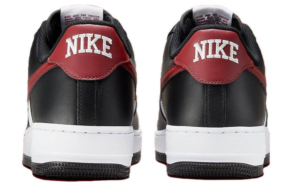 Nike Air Force 1 Low '07 Black White Dark Team Red FZ4615-001