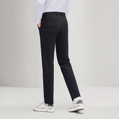 Men's Slim Fit Straight-Leg Knit Casual Pants