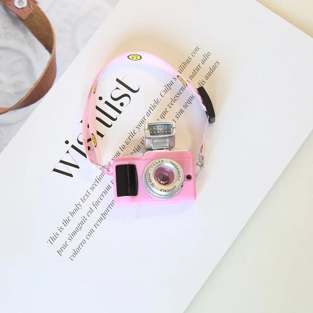 Miniature Doll Simulation Toys Camera Cute Decoration For Dollhouse Decoration Labubu Accessories Gift For Girl