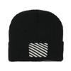 Hat Men's Autumn and Winter Cycling Pullover Hat Warm Fleece Ski Wool Ear Protector Hat Striped Knitted Hat Men's