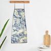 Toile de Jouy Marineblau Motiv Schürzen Kochschürzen Backschürzen Schürze Latzschürze Küche Reinigung Schürze für Damen Herren Gartenarbeit