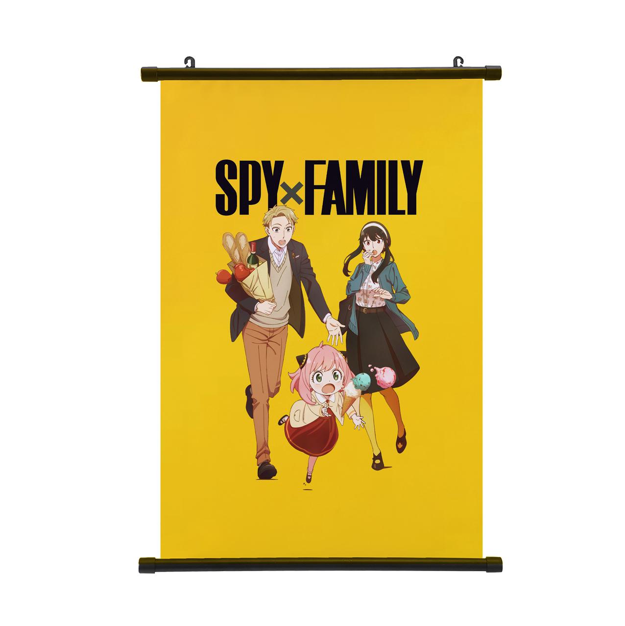 

Spy X Family Постер На Стіну Скрол Домашній Декор Аня Форджер Картина для Підвішування Популярний Візерунок Постер 30*45cm синій