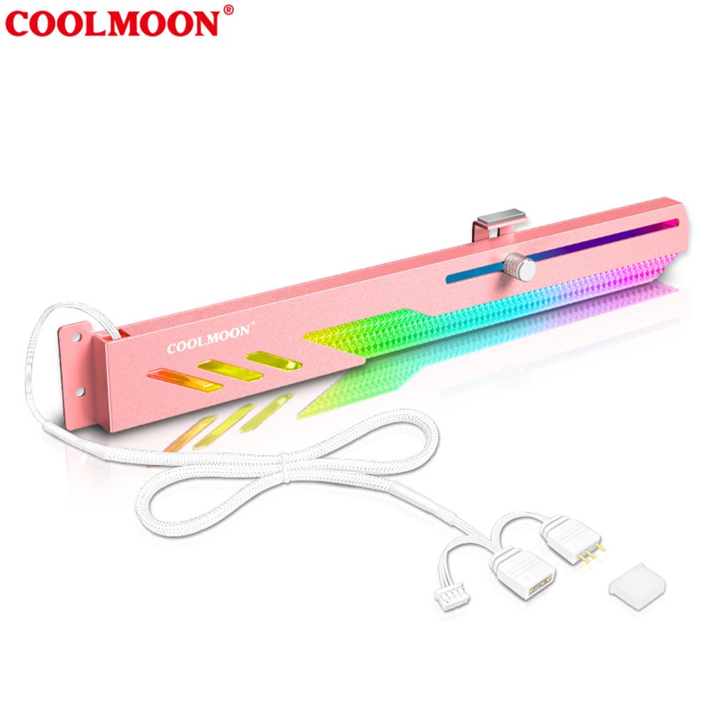 

Горизонтальная видеокарта COOLMOON GT8 поддерживает оформление шасси #F