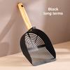 Steel Cat Litter Scoop Long Handle Pet Waste Shovel Cleaning Tool For Tofu Sand Litter Box Cats Supplies