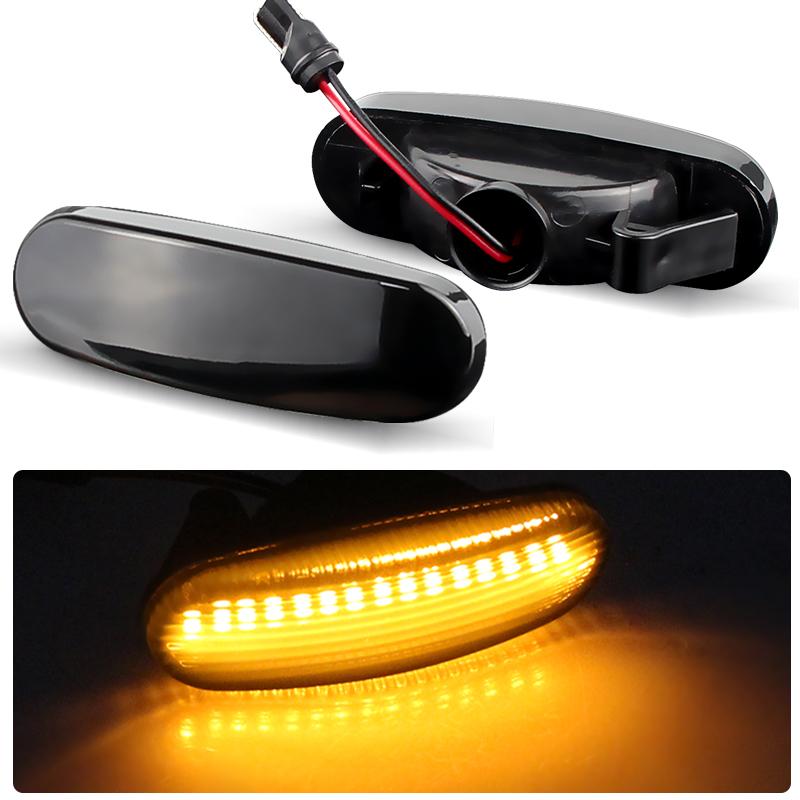 

2pcs LED Sequential Side Markers Fit For Fiat Panda/Punto 199/Doblo/Fiorino 3/Idea/Linea Turn Signal Lights Car Accessories