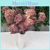 Artificial Snowball Hydrangea Stems 27in Multibranch For Wedding Home Decor Photography