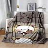 Cute cartoon bear printed blanket Warm Flannel Blankets Soft and Comfortable Home Travel Blanket bed linings Birthday Gift