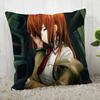 Steins Gate Pillow Cover Customize Pillow Case Modern Home Decorative Pillowcase For Living Room 45X45Cm A19.12.13