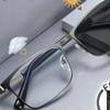 Neutral Classic Business Full Frame Photochromic Myopia Glasses Popular Retro Square Frame Anti-blue Light Glasses To -4.0