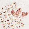 3D Cute Polka Dot Little Horse Glitter Nail Art Stickers for New Year DIY
