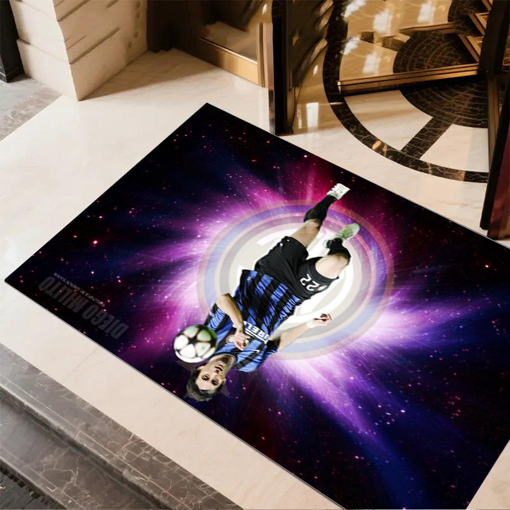 Alex Milito Football Legend Carpet Perfect for Entryway Playrooms Dormitory Balcony Antislip Carpet Decorate Offices