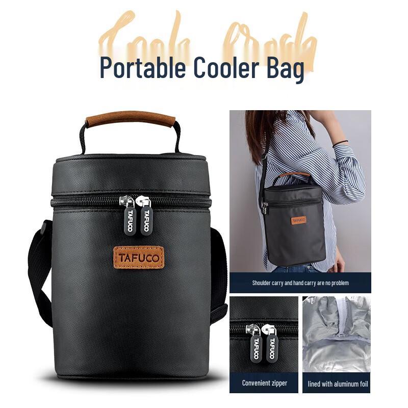 TAFUCO 3-Layer 316L Stainless Steel Insulated Lunch Box