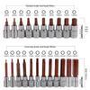 1/2" Electric Hex Socket Wrench and Screwdriver Bit Set