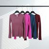 Women's Quick-Dry Long Sleeve Sports Top - Tight-Fit, Sweat-Wicking Yoga & Running Shirt