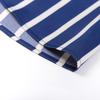 Men's Striped Lapel Collar Design Iron-Free Dress Shirts, Long Sleeve Stretchy Casual Button Up Shirt For Formal Occasions