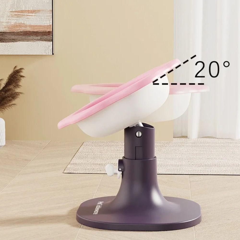 Creative Pet High Footed Bowl Adjustable Height Angle Elevated Pet Feeder Bowl Household