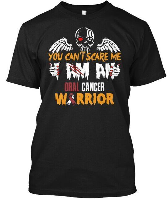 Halloween Oral Cancer T-Shirt Made in the USA Size S to 5XL XL