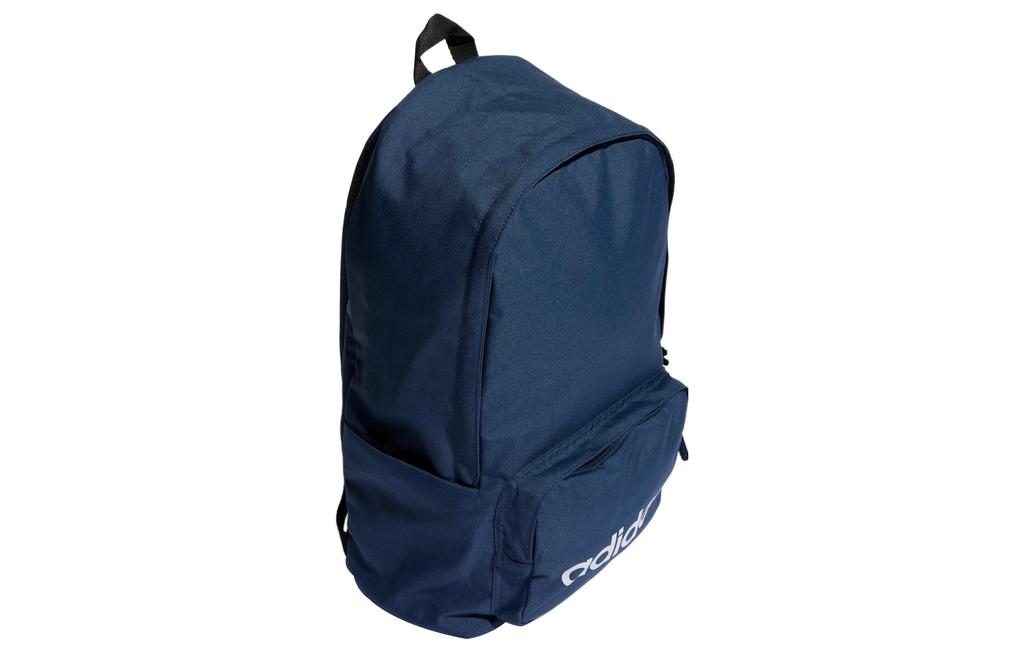 Adidas Polyester Backpack Regular Unisex Navy Blue/White/Black HM6718
