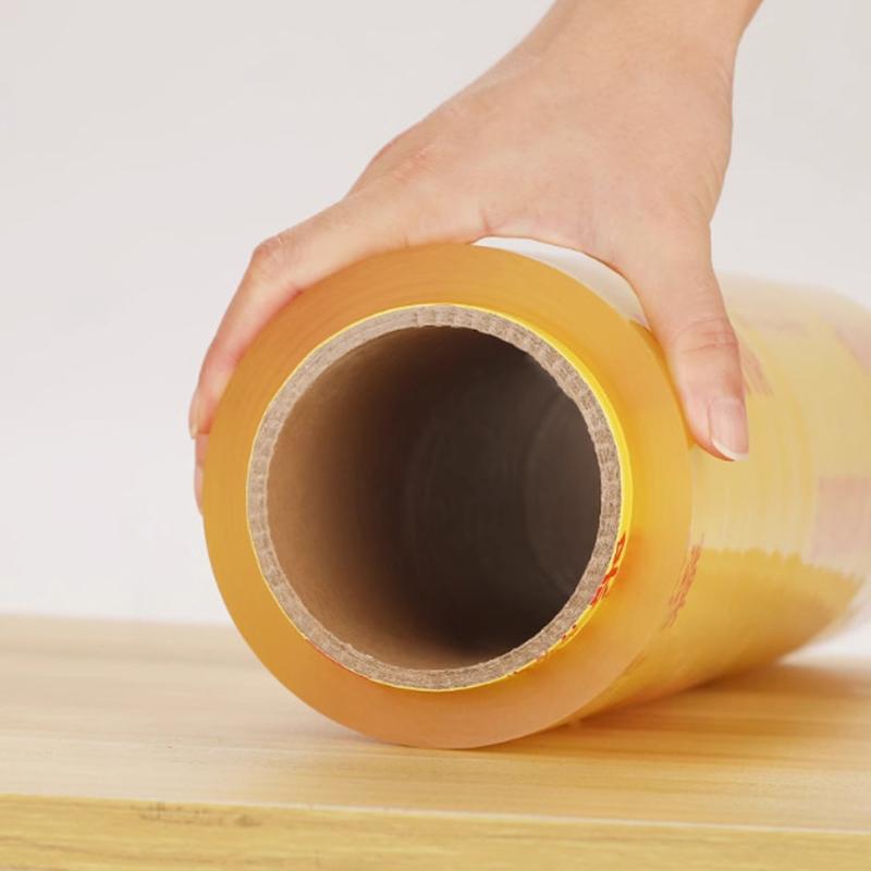 

Dual-Size 45/35cm x 300m Food Plastic Wrap, Premium Fresh-Keeping Film for Kitchen Daily Use Supplies transparent 35cm