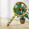 1 Piece 60/70/80Mm Magnifying Glass 6X 7X 8X Handheld Magnifier With Handle For Home Learning Reading And Fault Finding