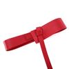 Leather Waist Belt For Women With Knot Decor And First Layer Cowhide Material For Casual Styling
