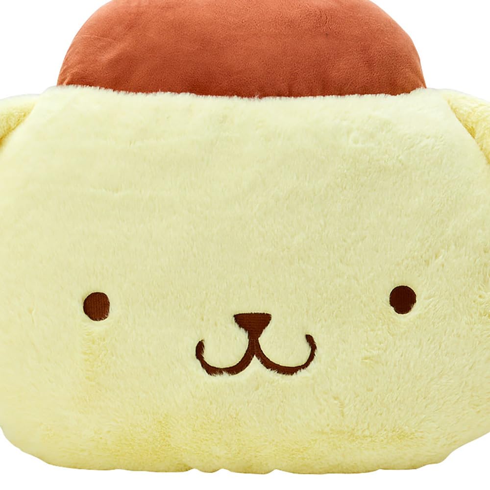 Sanrio Pompompurin Cushion M 273007 Face-Shaped