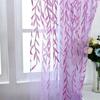 1pc Curtains Cute Gauze Curtains Cozy Panel Drapes for Living Room Porch Nursery Window Decor