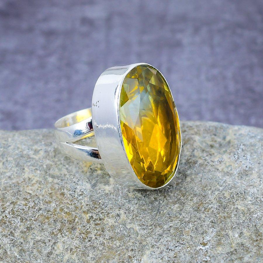 Pietre prețioase de turmalină bicoloră, lucrate manual, bijuterii inel din argint 925, toate dimensiunile