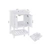 Bathroom Furniture - MUVOE - 60cm - Ceramic Sink - White - Contemporary Design