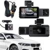 Wifi 3 Channel Dash Cam Cabin Lens Car Dvr 1080P Interior Camera Vehicle Recorder Video Registrator Dashcam Camcorder Black Box
