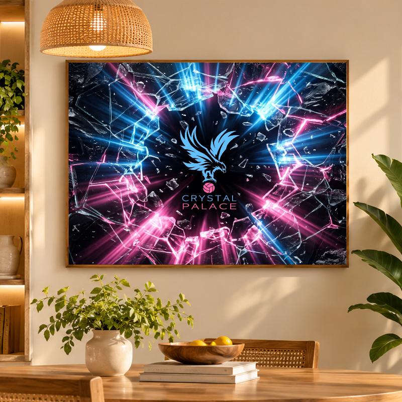5D Diamond Painting Crystal Palace Football DIY Full Drill Diamond Art Kit Home Decoration