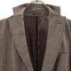 GIORGIO ARMANI Overall handle tailored jacket 44 Brown Ancon Men's Used