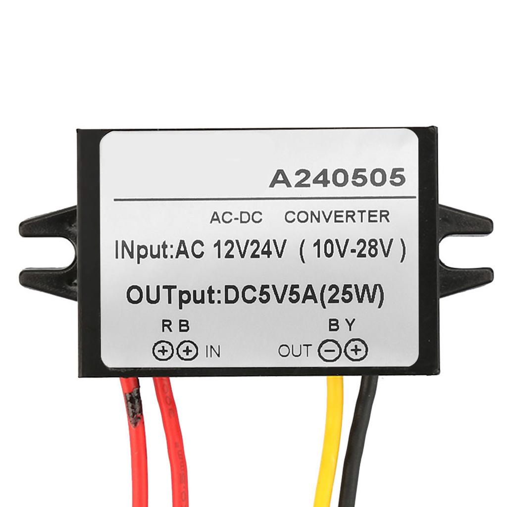 AC 12V 24V to DC 5V Buck Converter AC DC Power Supply Module