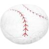 Kids' Ball Plush Pillow - Compressible Soft Long-Haired Soccer, Basketball, Baseball & Stuffed Animal Bed Cushion with Team Logos-Like Patterns