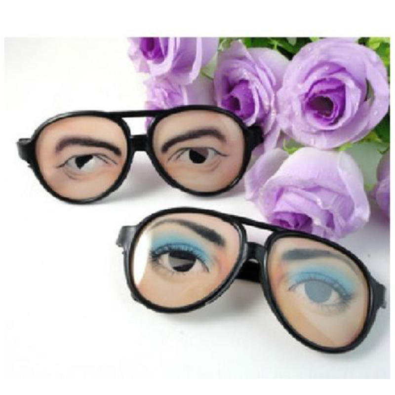 Funky Funny Glasses Christmas Halloween Joke Gift Ideal Secret Santa Present Wonky Eyes