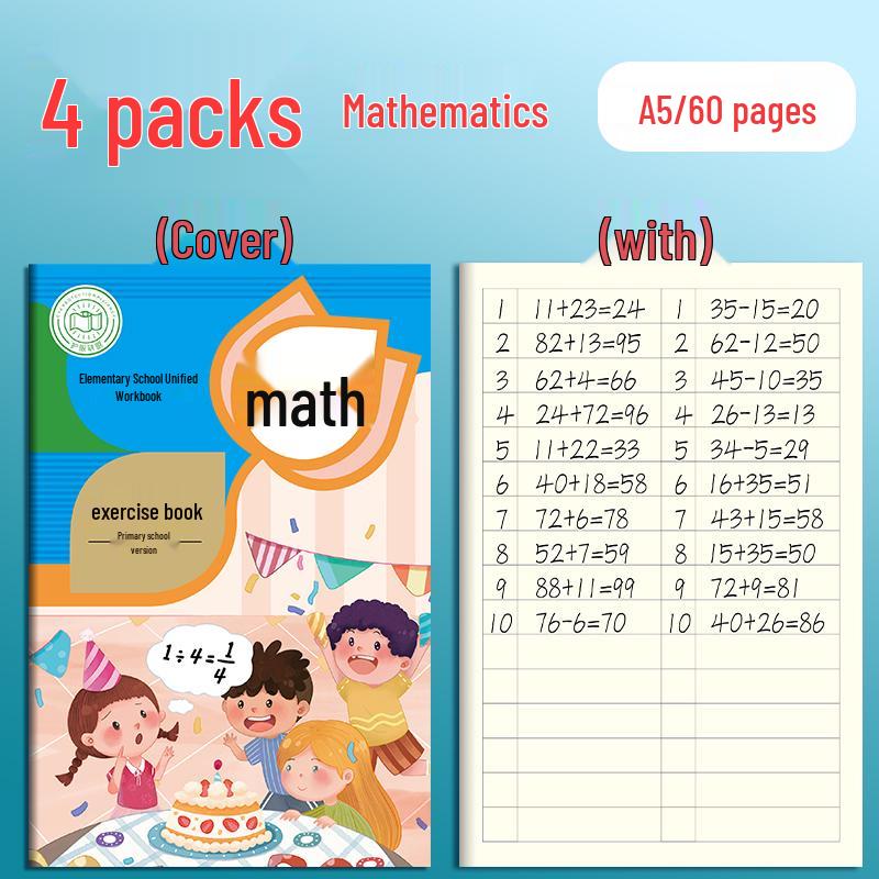 Tian Zi Ge Pinyin & Writing Practice Notebook for Elementary & Kindergarten Students